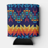 種族のデザインの抽象デザイン 缶クーラー (裏面)