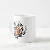 種族のトラの入れ墨 コーヒーマグカップ (正面左)