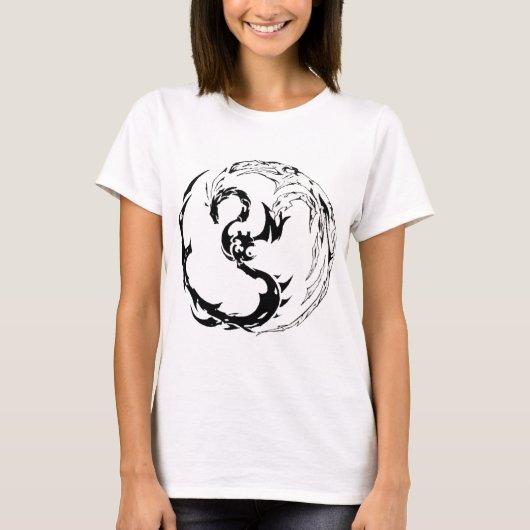 種族のドラゴン Tシャツ (正面)