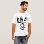 種族のドラゴンb tシャツ (正面フル)