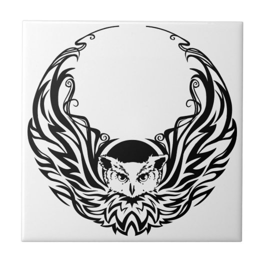 種族のフクロウ タイル (正面)