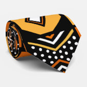 種族のプリントアフリカパターンタイ ネクタイ (ロール)