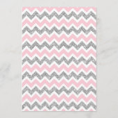 種族のベビーシャワーは詩が付いているノート感謝していしています サンキューカード (裏面)