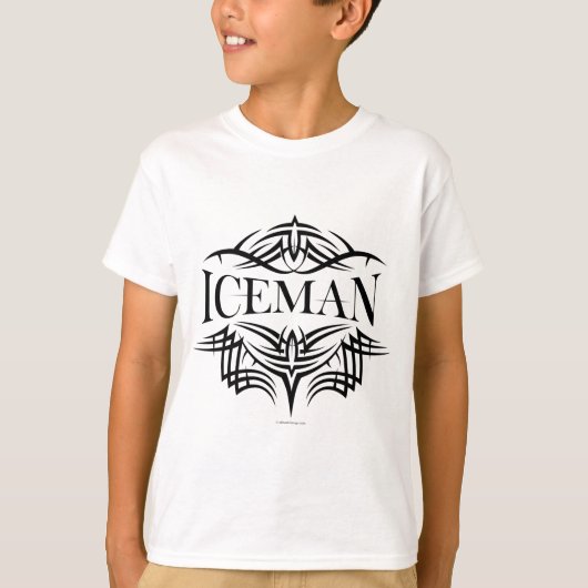 種族のホッケーの氷屋(明白な) Tシャツ (正面)