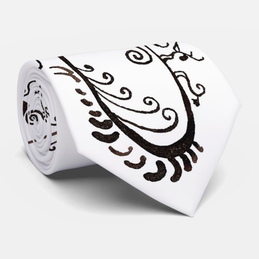 種族の入れ墨 ネクタイ (ロール)