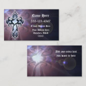 種族の十字の名刺-イエス・キリスト 名刺 (正面/裏面)