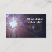 種族の十字の名刺-イエス・キリスト 名刺 (裏面)