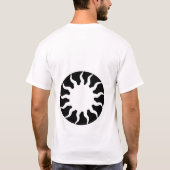 種族の太陽 Tシャツ (裏面)