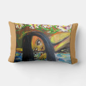 種族の女の子-枕 ランバークッション (裏面)