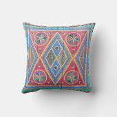 種族の幾何学的なパターンアラビアの木のドア クッション (裏面)