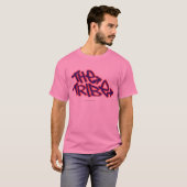 種族の役人のロゴ Tシャツ (正面フル)