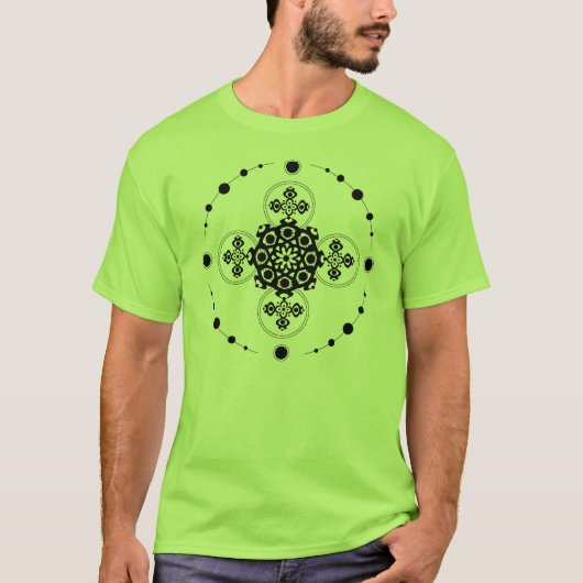 種族の曼荼羅2 Tシャツ (正面)