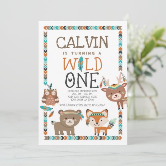 種族の森林、野生の1、第1誕生日 招待状 (スタンド正面)