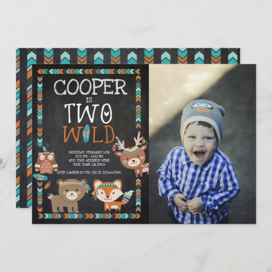 種族の森林、野生2 招待状 (正面/裏面)