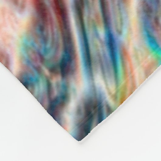 種族の精神の動物のチャクラの曼荼羅 フリースブランケット (角)