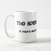 種族の精神はあなたの私の物であり、 コーヒーマグカップ (左)