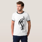 種族の芸術のワイシャツ Tシャツ (正面フル)