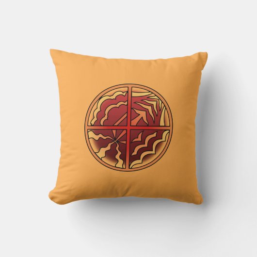 種族の芸術の枕最初国家の芸術の枕 クッション (正面)