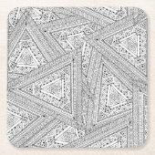 種族の落書き2 スクエアペーパーコースター (正面)