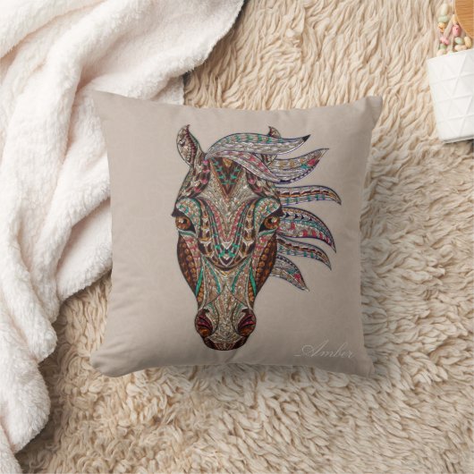 種族の馬 クッション (ブランケット)