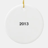 種族の馬 セラミックオーナメント (裏面)