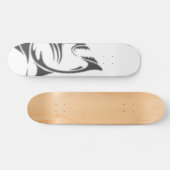 種族の鮫のデッキ スケートボード (横)