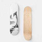 種族の鮫のデッキ スケートボード (正面)