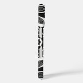 種族の黒+白いOmの記号の銀河系S3の箱 Case-Mate iPhoneケース (裏面 / 右)