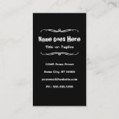 種族のatvのtrailz 名刺 (裏面)