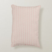 種族のBohoのテディー・ベアの誕生の発表のクッション アクセントクッション (裏面(縦))