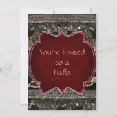 種族のKuchiのベリーダンス 招待状 (正面)