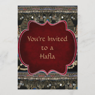 種族のKuchiのベリーダンス 招待状