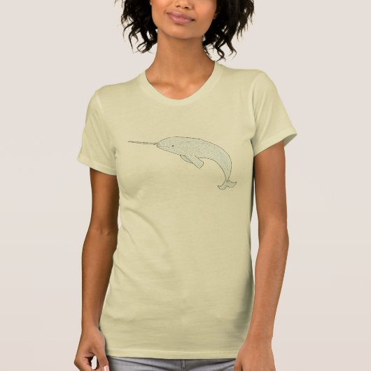 種族のNarwhal Tシャツ (正面)
