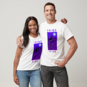 種族のVIBEのバイオレット Tシャツ (ユニセックス)