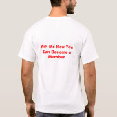 種族はNaphtaliを呼びました Tシャツ (裏面)