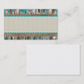 種族サンタフェサンタフェのホピー族のスピリチュアル 名刺 (正面/裏面)