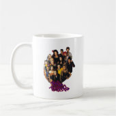 種族シリーズ2グループの打撃 コーヒーマグカップ (左)