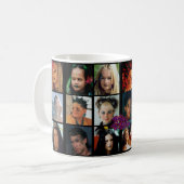 種族シリーズ2コラージュ コーヒーマグカップ (正面左)