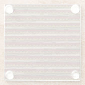 種族パターン ガラスコースター (裏面)