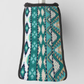 種族パターン ゴルフヘッドカバー (回転90)