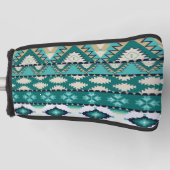 種族パターン ゴルフヘッドカバー (正面)