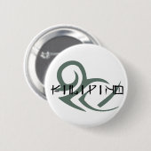 種族フィリピン人 缶バッジ (正面&裏面)