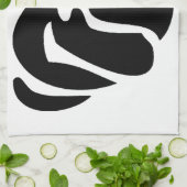 種族ブルドッグ キッチンタオル (折り畳み)