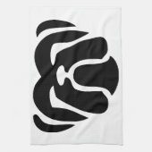 種族ブルドッグ キッチンタオル (縦)