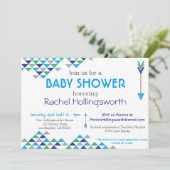 種族及び矢の男の赤ちゃんのシャワーの招待状 招待状 (スタンド正面)