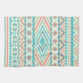 種族台所手タオルかアズテック人 キッチンタオル (横)