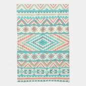 種族台所手タオルかアズテック人 キッチンタオル (縦)