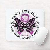 種族線維筋痛の蝶 マウスパッド (マウス)