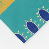 種族Aztech フリースブランケット (角)