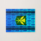 種族Tiki Kanaka Maoli ジグソーパズル (横)